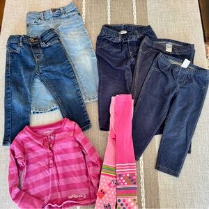Carter's & Oshkosh 18 month Toddler Jeans Collection